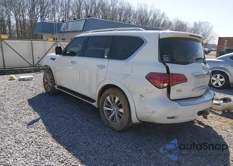 2017 Infiniti Qx80 from USA, damaged, VIN JN8AZ2NF8H9647101
